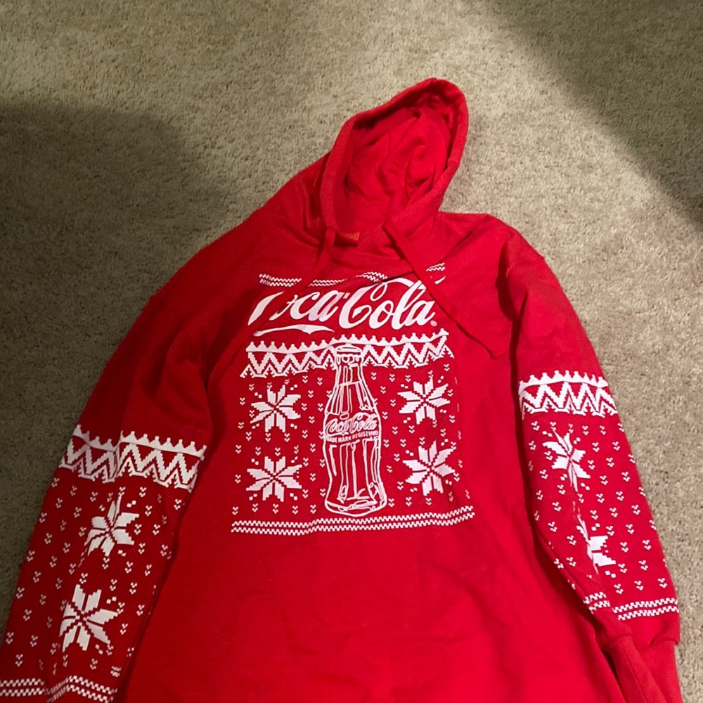 Coca Cola winter hoodie